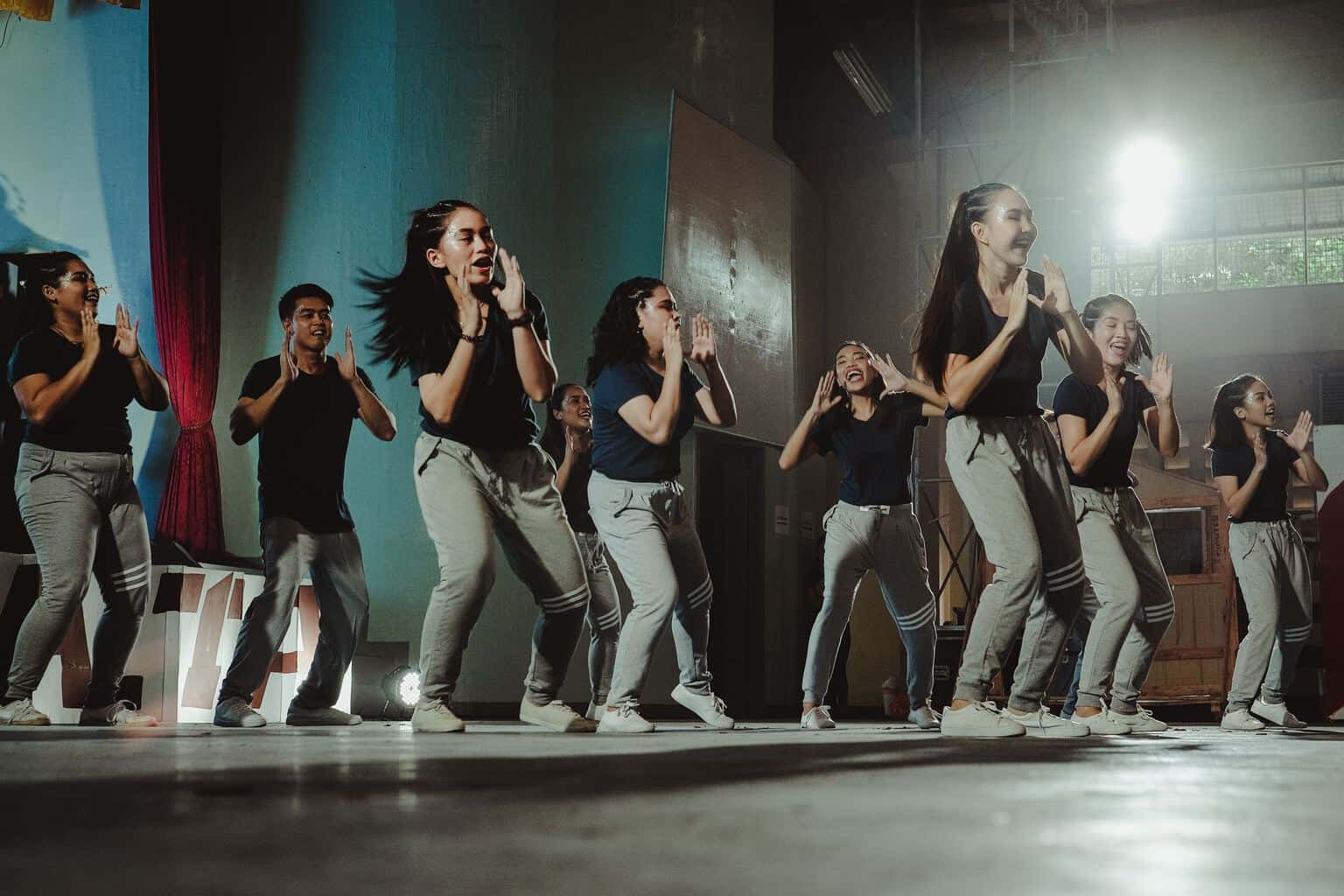 women dancing in a studio