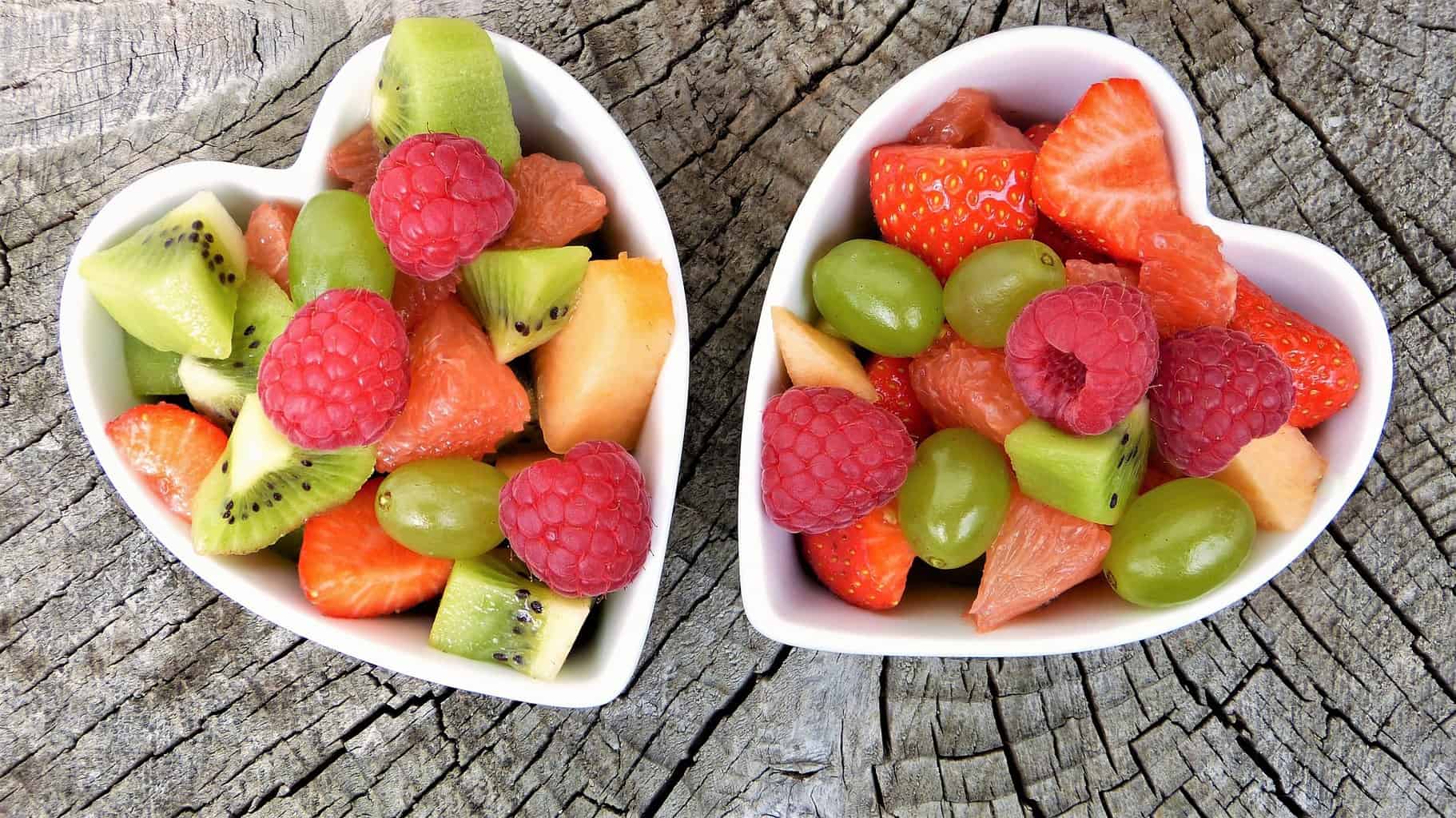 assorted fruits in bowls